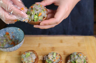 Steamed Shrimp Balls with Shiitake Mushrooms recipe