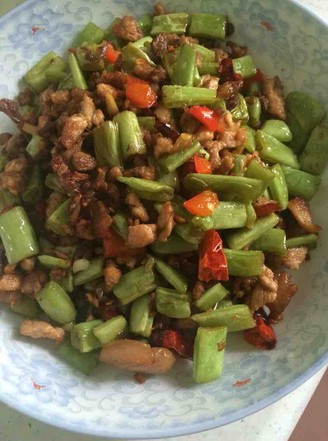 Stir-fried Green Beans with Minced Meat