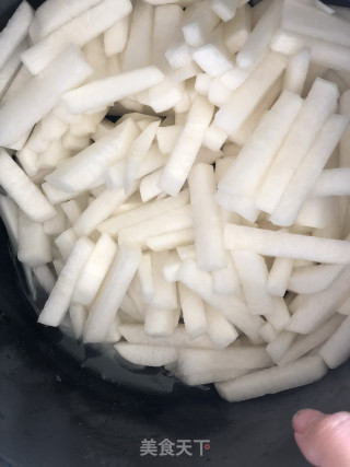 Refreshing and Crisp Radish recipe