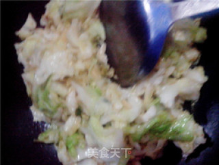 Stir-fried and Shredded Cabbage recipe