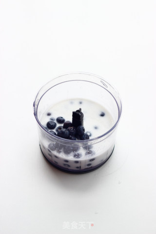 【blueberry Coconut Milk Ice Cream】 recipe