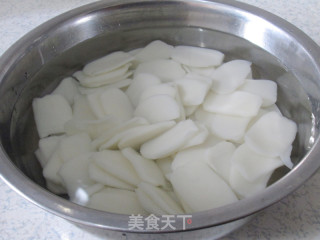 Braised Rice Cake with Shrimp in Oil recipe
