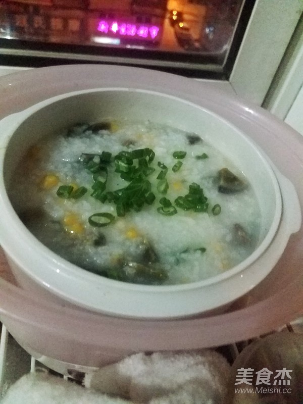 Seafood Preserved Egg Porridge recipe