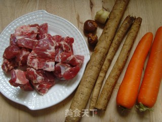 【burdock Boiled Pork Bone】 recipe