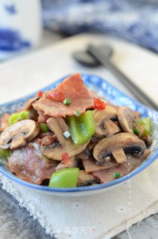 Stir-fried Mushrooms with Bacon recipe