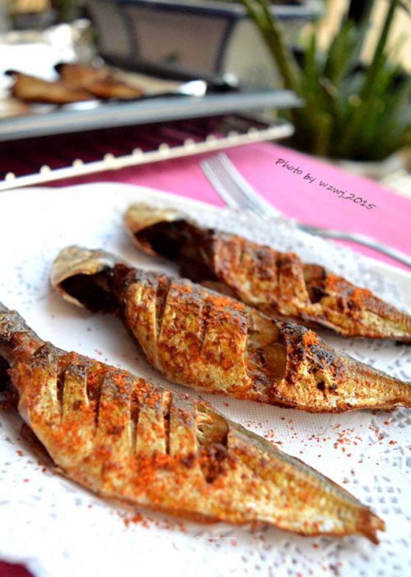 Spicy Grilled Pond Fish recipe