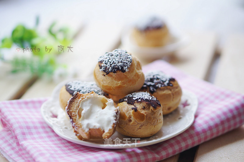 Snow Top Puffs recipe