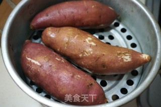 Air Fryer Roasted Sweet Potato Sesame Balls recipe