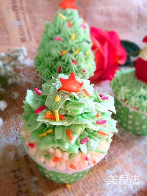 Christmas Cup Cake recipe