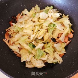 Garlic Shredded Cabbage recipe