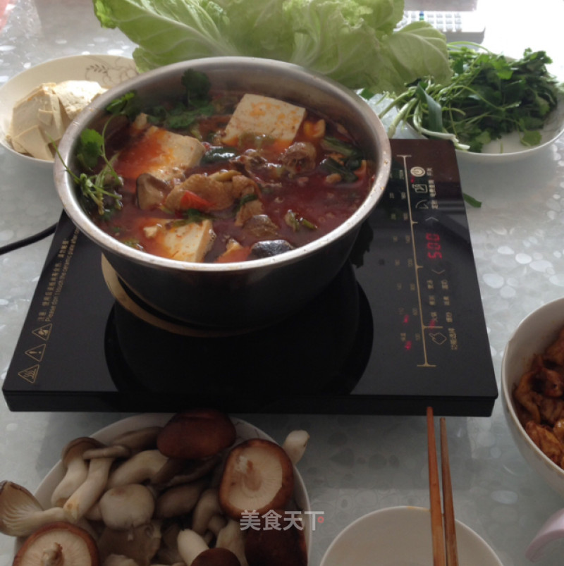 Spicy Chicken Hot Pot