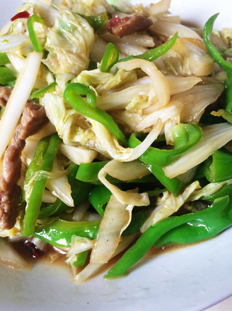 Stir-fried Shredded Pork with Cabbage recipe