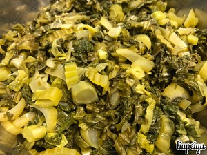 Homemade Sauerkraut, Sauerkraut Prepared in Half A Day (made in The Morning and Eaten in The Afternoon, Healthy and Delicious, Very Simple) recipe