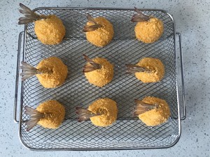 Golden Anchovy Shrimp Balls without A Drop of Oil recipe