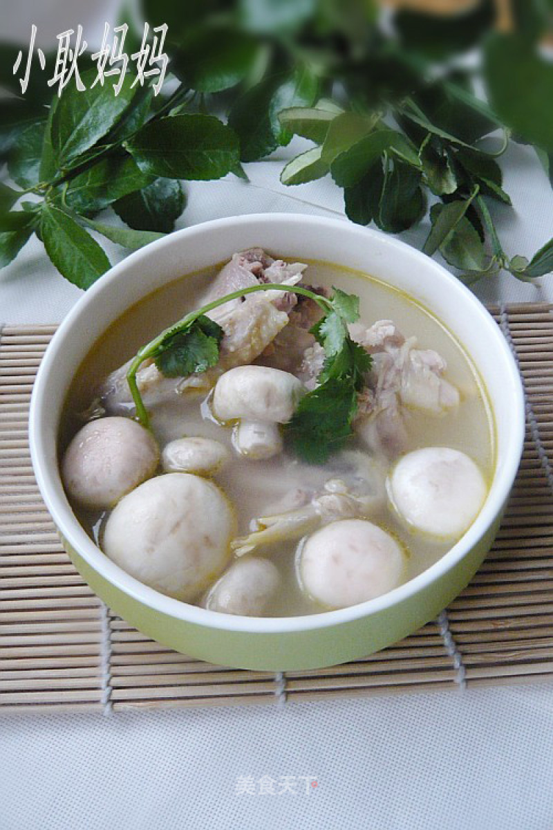 Mushroom Chicken Soup recipe