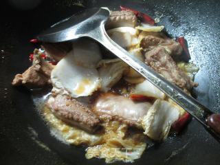 Braised Pork Ribs with Cabbage recipe