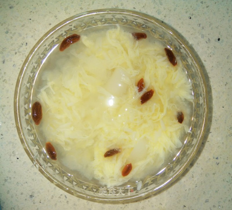[super Simple and Zero Failure] Osmanthus Wine Stuffed Egg Rice Cake recipe