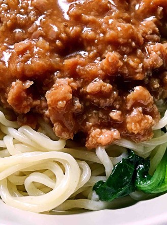 Lo Mein with Meat Sauce recipe