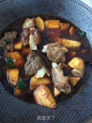 Braised Pork Ribs with Taro recipe