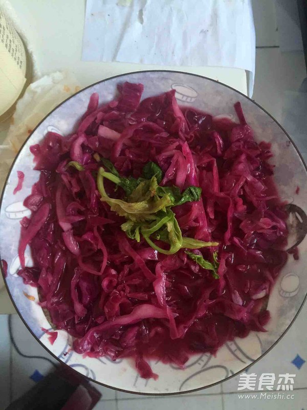 Japanese Purple Cabbage recipe