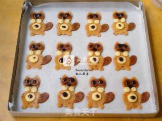 #aca Baking Star Competition#little Raccoon Cookies recipe