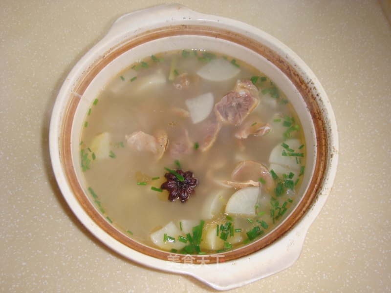 Niu Nose Stewed Radish Soup recipe