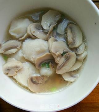 Fish Ball Mushroom Bowl Noodle recipe