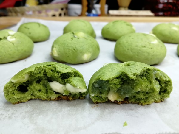 Net Red Matcha Chocolate Soft Cookie Tutorial, Soft and Fragrant Beauty recipe