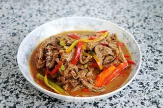 Stir-fried Beef Strips recipe