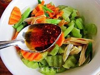 Zhenxuan Juice Lettuce and Yuba recipe