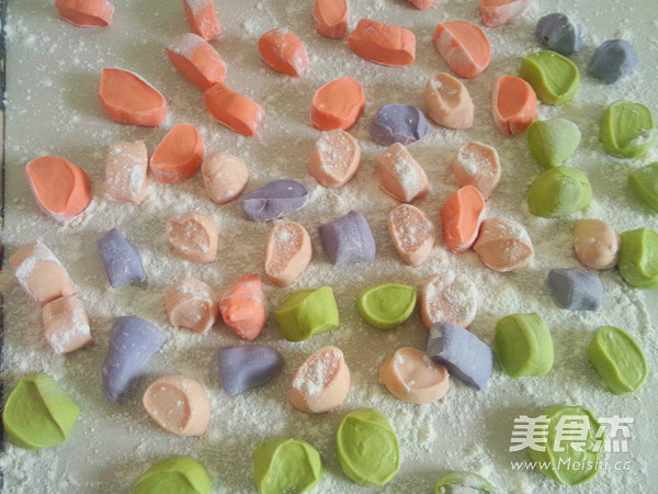 Colorful Dumplings recipe