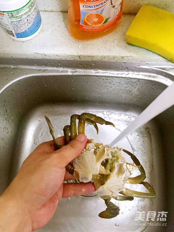 Stewed Mud Crab with Wine recipe