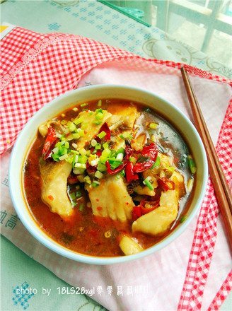Hot and Sour Kimchi Fish recipe