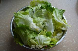 Lettuce in Oyster Sauce recipe