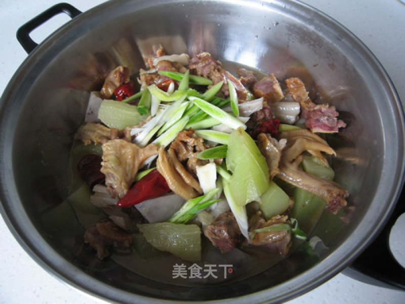 My Pot: Hot, Spicy and Delicious Dish---banya Lettuce Fragrant Pot