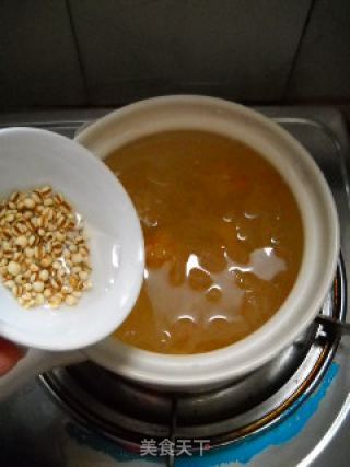 Barley, Peanut and Tremella Soup recipe