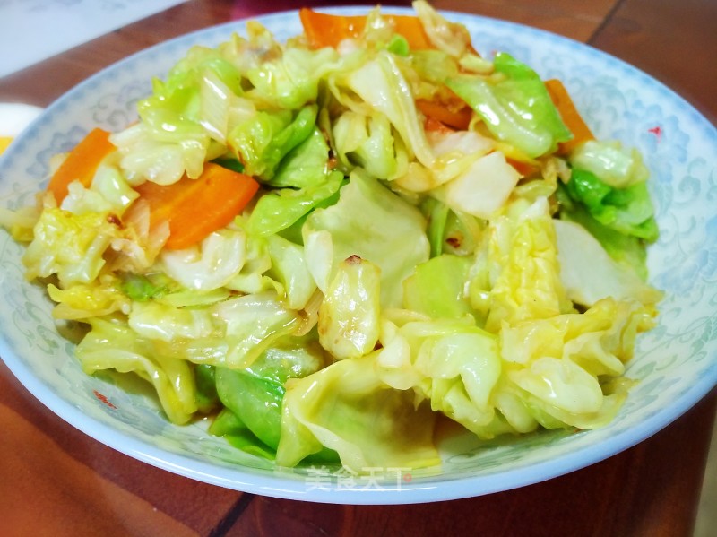 Vegetarian Stir-fried Cabbage recipe