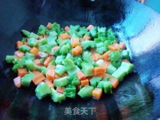 Carrot Fried Bitter Gourd recipe