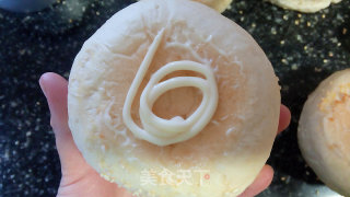 Pork Floss and Snail Buns recipe