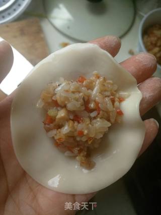Crystal Glutinous Rice Shaomai recipe