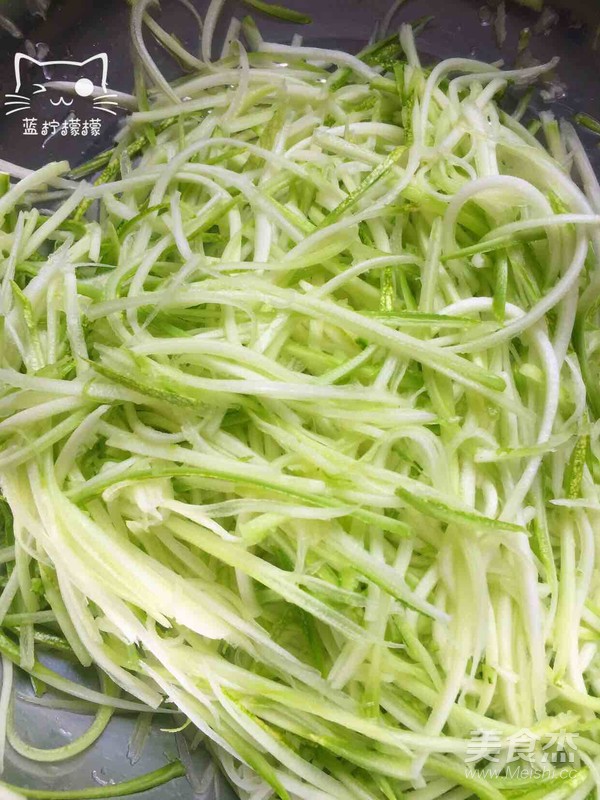 Cool Zucchini Shreds recipe