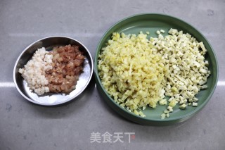 Spring Bamboo Shoots, Dried Tofu and Pork Qingtuan recipe