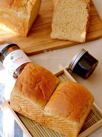 Longan Honey Jujube Puree Health Toast recipe