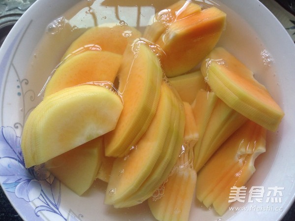 Sour Papaya recipe