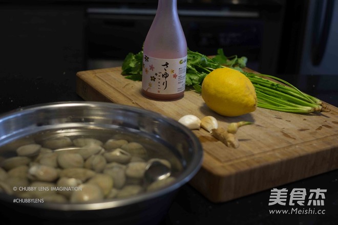 Sake Clams recipe