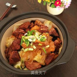 Beef Stewed Vermicelli recipe