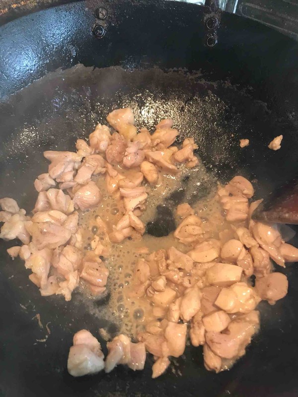 Not Spicy Version of Kung Pao Chicken recipe