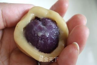 Purple Sweet Potato Mooncake recipe