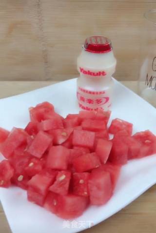 Watermelon Juice Yakult recipe