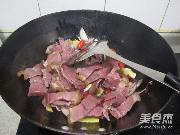 Guozi Bacon, Roasted Mushroom and Taro recipe